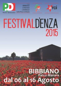 volantino FESTIVALDE'NZA 2015