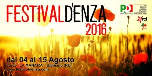 Festivaldenza 2016 fondo giallo papaveri