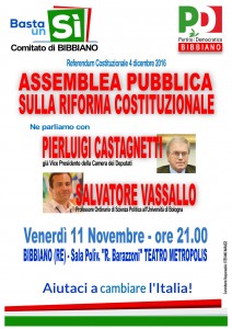 cartello assemblea 11 novembre 2016 BIBBIANO A4