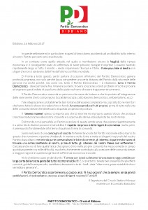 lettera no scissione febbraio 2017